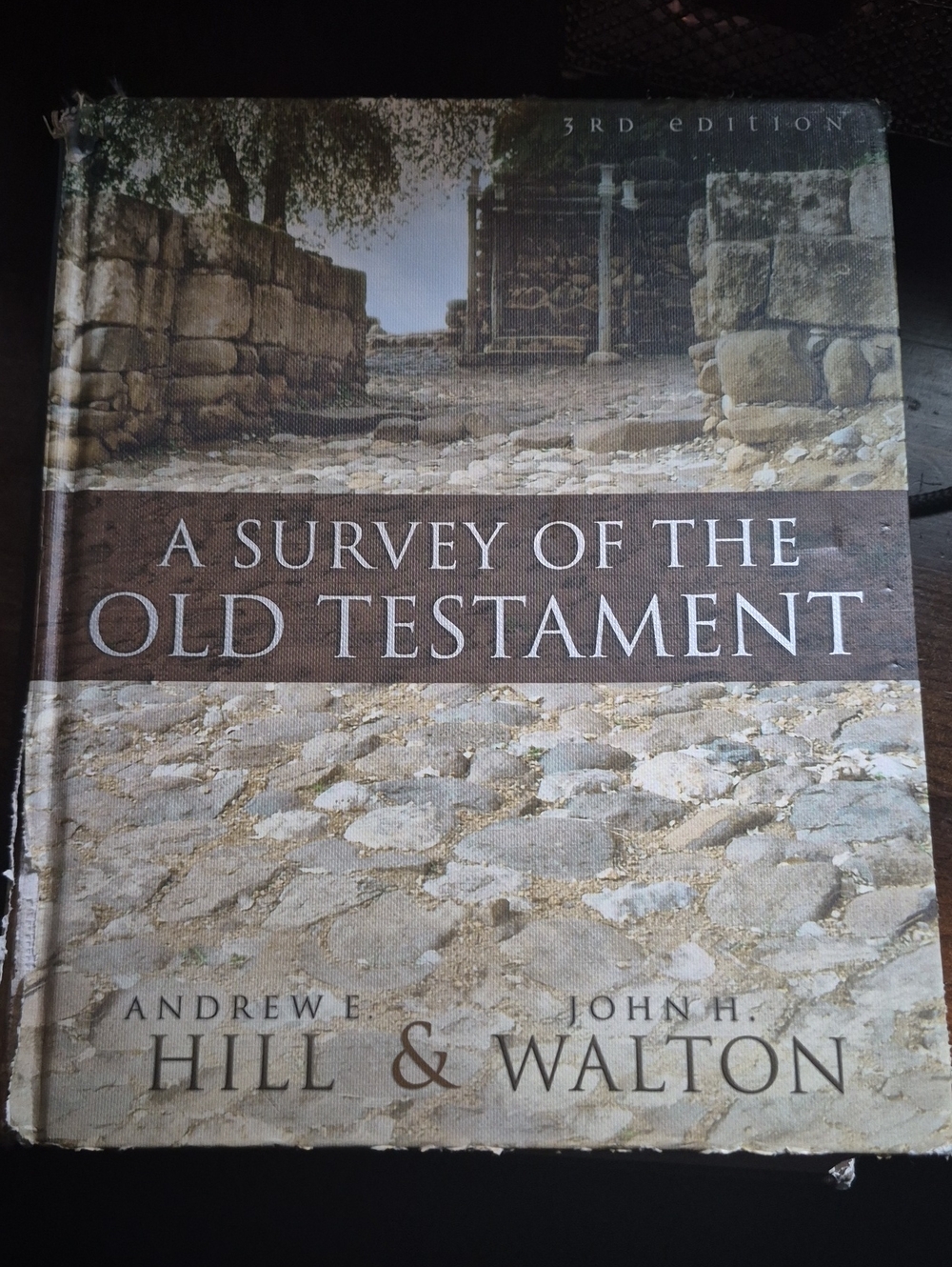 A Survey of the Old Testament by Hill & Walton — Beige Brown Cover